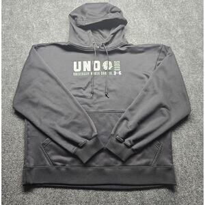University Of North Dakota Fighting Sioux Under Armour Hoodie Black Medium